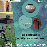 Exposition des métiers d’Art & Cie – Chalais (16)